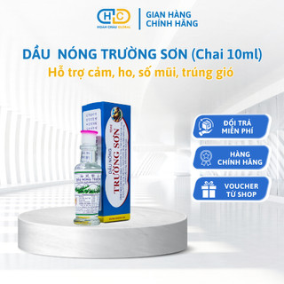 Dầu nóng Trường Sơn - Chóng Mặt, Đau Bụng, Trúng Gió 10ml