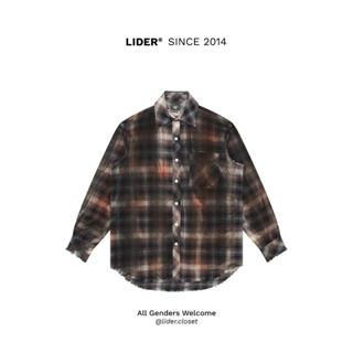 Áo Khoác Sơ Mi Tay Dài Unisex LIDER TIMBER FLANNEL SHIRT