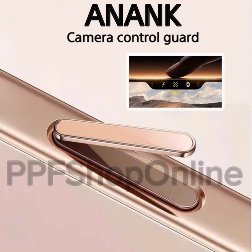 Nút cảm ứng Camera control Anank 3 lớp cho Iphone 16 Pro Max / Plus Siêu nhạy chống trầy xước