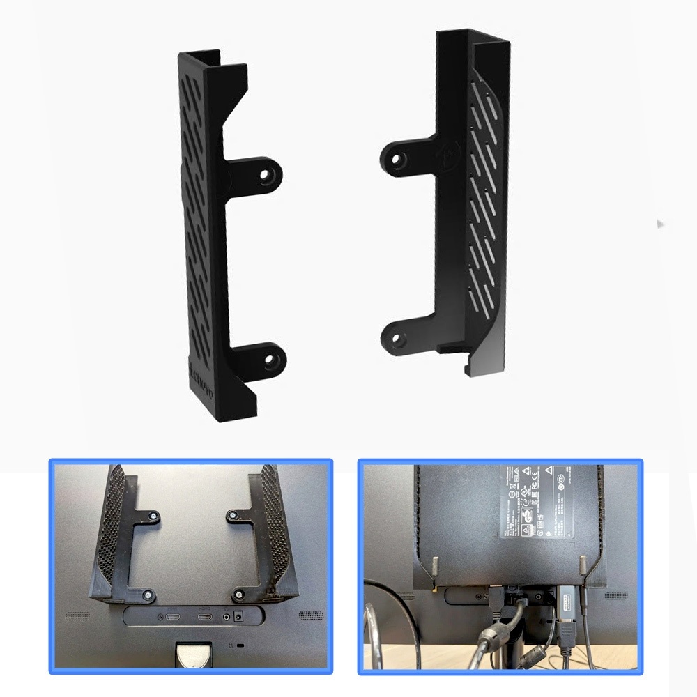  Khung gắn màn hình  VESA Mounting Kit  dành cho Dell Optiplex và Lenovo Thinkcentre Micro Tiny Desktop 