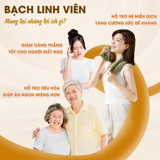 Bạch linh viên 100g, bạch phục linh, trắng, đẹp, không lẫn tạp chất - Lãn Ông