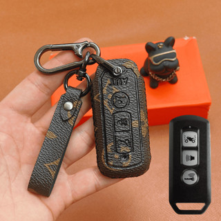 Bọc chìa khoá smartkey SH 125,150,SH Mode,Bao da smartkey SH,Bao da chìa khóa xe Honda SH,PCX 3 NÚT BẤM ( SHK Móc D)