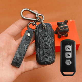 Bọc chìa khoá smartkey SH 125,150,SH Mode,Bao da smartkey SH,Bao da chìa khóa xe Honda SH,PCX 3 NÚT BẤM ( SHK Móc D)