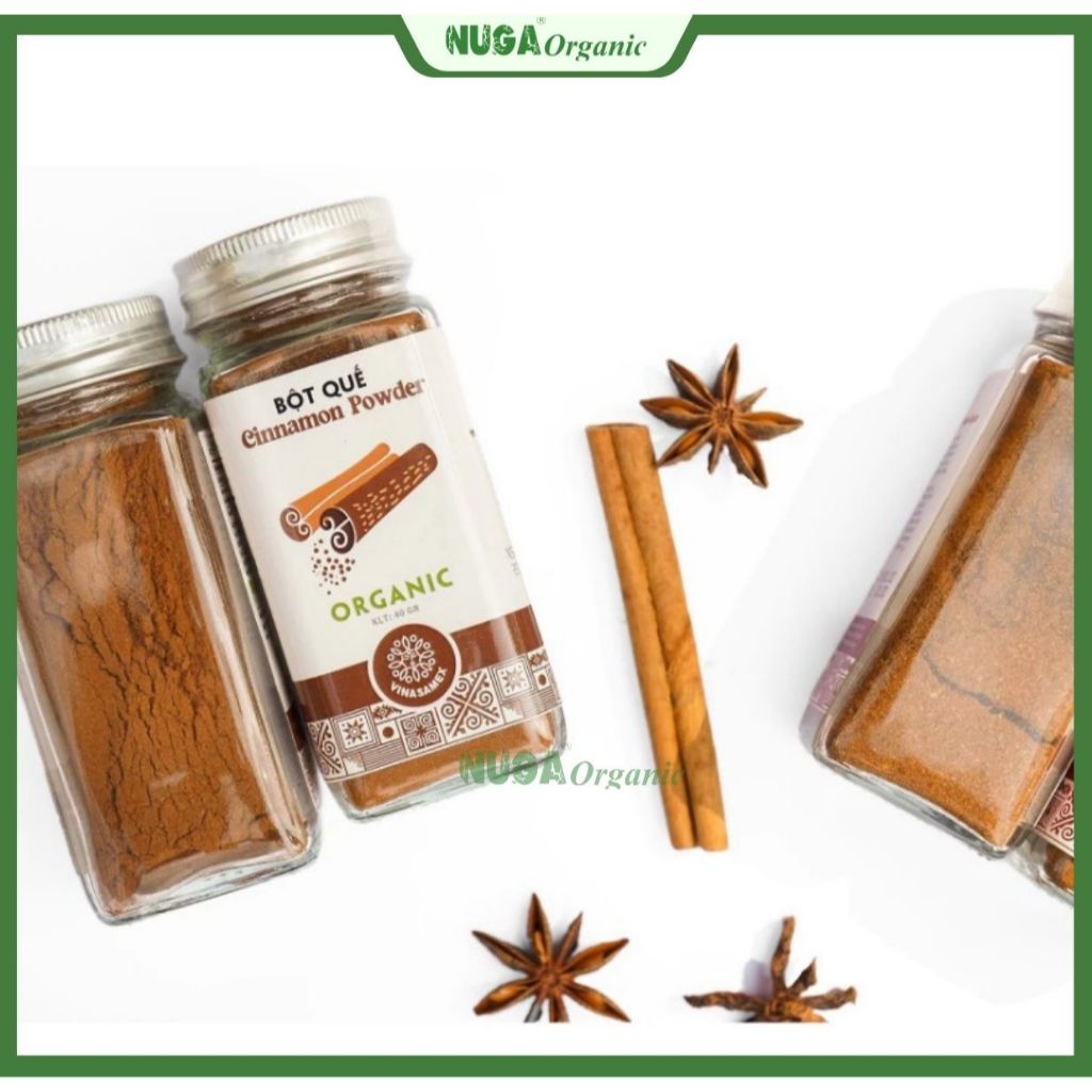 Bột quế hữu cơ (Organic Cinnamon Powder) - 40g & 69g