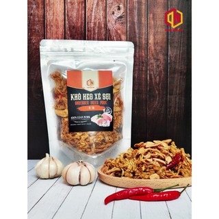 Khô Heo Xé Sợi DNA Túi 150g – Vị Tỏi – 100% Thịt Thật – Giàu Đạm – Ăn Liền Ngon Chuẩn Vị