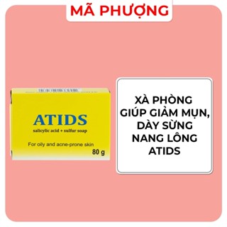  Xà phòng ATIDS xà phòng tắm giảm mụn lưng ngực dày sừng nang lông ATIDS - Mỹ phẩm Mã Phượng 