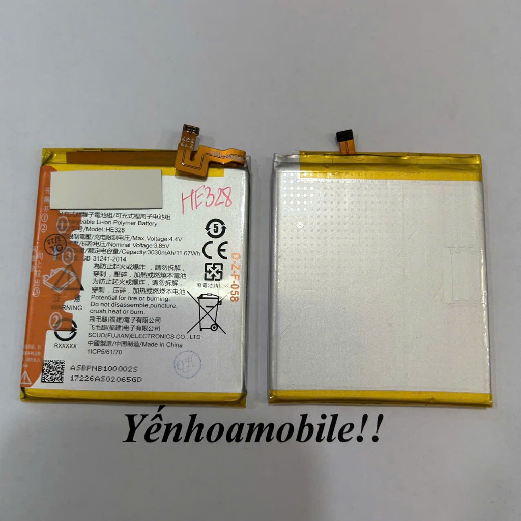 Pin he328 dành cho nokia 8 / TA - 1004