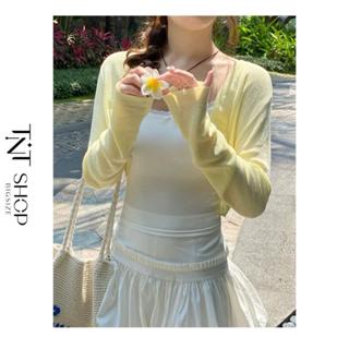 ÁO KHOÁC THUN GIẤY BIGSIZE TAY DÀI [TNT SHOP BIGSIZE 60KG 90KG] Nữ Women Jacket Top