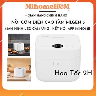  SẴN HÀNG - NỒI CƠM ĐIỆN CAO TẦN Mi XM Gen 3 IH Rice Cooker 3L | 4L - BH 6 THÁNG 