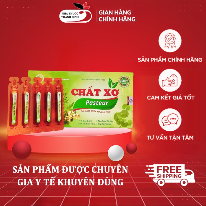 [CHÍNH HÃNG] Chất xơ Pasteur hỗ trợ bổ sung chất xơ, giảm táo bón ở trẻ em và bà bầu, người ít ăn ra