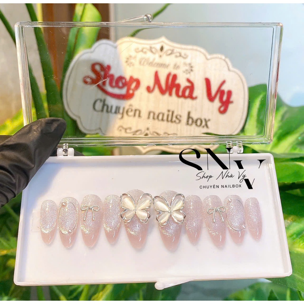 Nails thiết kế 24 móng  dễ thương mã 359