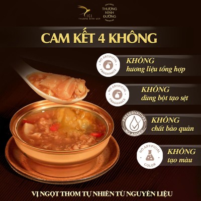 Soup Bóng Cá Vược Nhung Hươu Tổ Yến CiCi Thượng Đỉnh Yến Soup Bổ Dưỡng Tăng Cường Sức Khỏe Đẹp Da Yến Sào Nhung Hươu