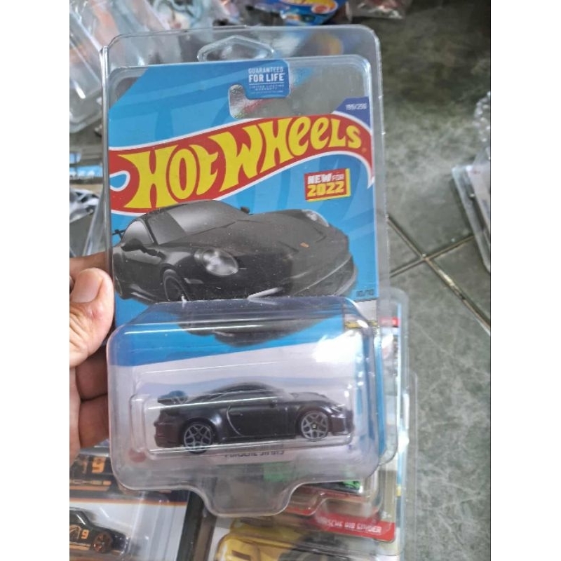 2022 HOT WHEELS PORSCHE 911 GT3 MÀU ĐEN NHÁM