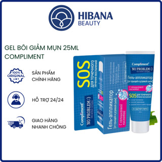  Gel Bôi Mụn SOS Compliment No Problem Giúp Giảm Mụn Và Làm Lành Da Mụn 25ml 