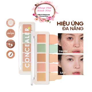 Bảng triệt sắc che khuyết điểm Focallure độ che phủ cao chống thấm nước giữ màu lâu trôi 4.3g