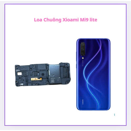 Loa chuông xioami mi9 lite