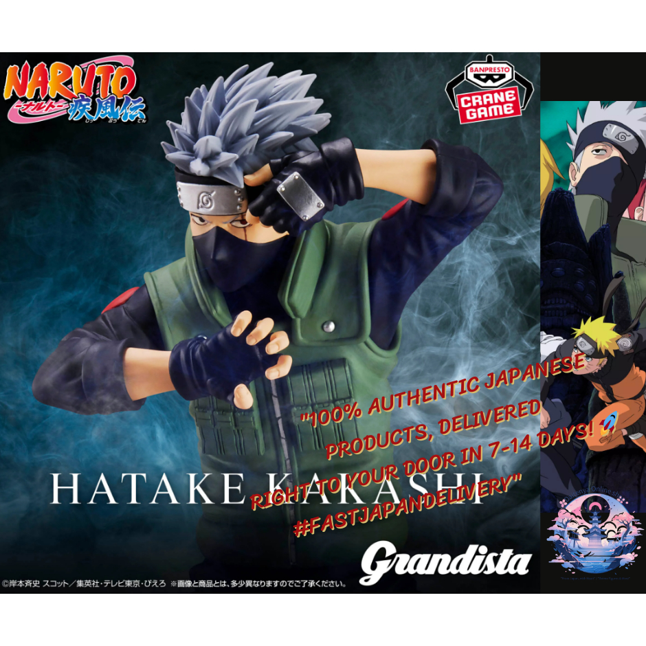 [BANPRESTO] NARUTO Shippuden – Grandista: Hatake Kakashi Kakashi Hatake – "Ninja sao chép" với tư th