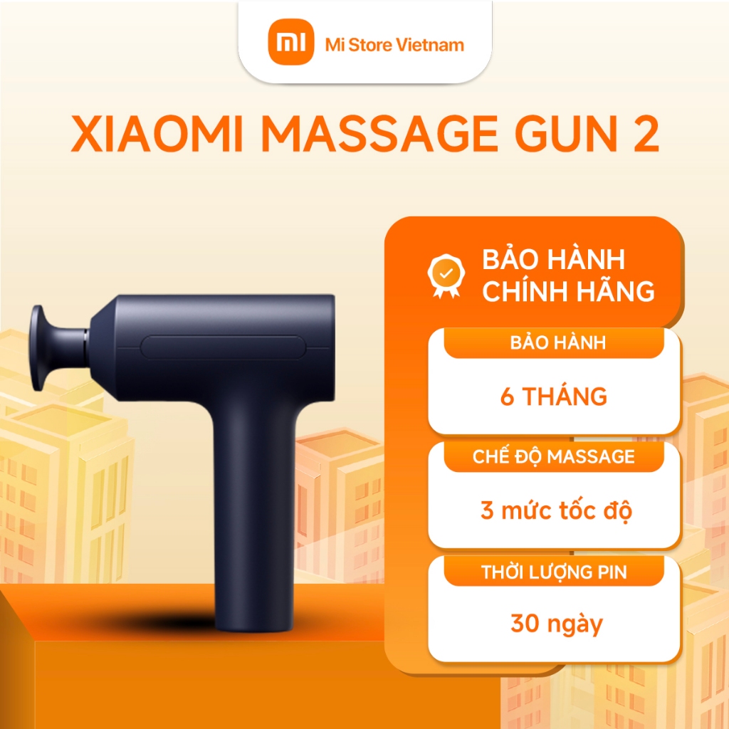  Máy Massage Cầm Tay Xiaomi Massage Gun 2 Chính Hãng BH 6 Tháng 