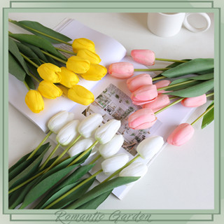  oombo 5❣💓💞Hoa giả hoa tulip nhiều màu cao cấp hoa giả trang trí phòng phụ kiện chụp ảnh 
