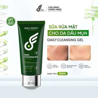 [LIVE dailyeffect] Sữa rửa mặt dạng gel DAILY EFFECT làm sạch sâu & cân bằng độ pH cho da 120ml