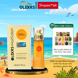  Tinh Dầu Dưỡng Phục Hồi Chống Rụng Tóc Olexrs Hair Salon Collagen 80ml 