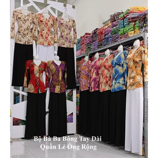 Áo Lẻ_Bà Ba Bông_Bảng Bông 1 - Không Quần