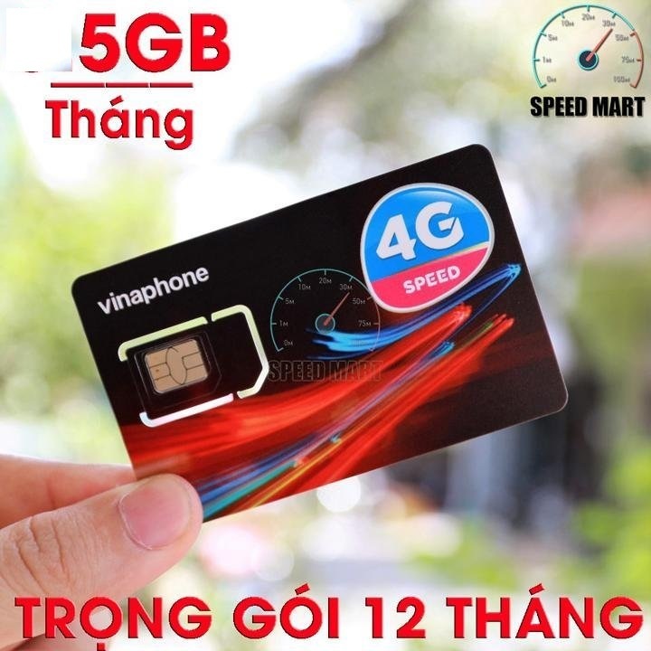 SIM 4G D500 Vinaphone ( Miễn phí 1 năm vào mạng 4G Tốc Độ Cao ) Tặng 5Gb Mỗi Tháng