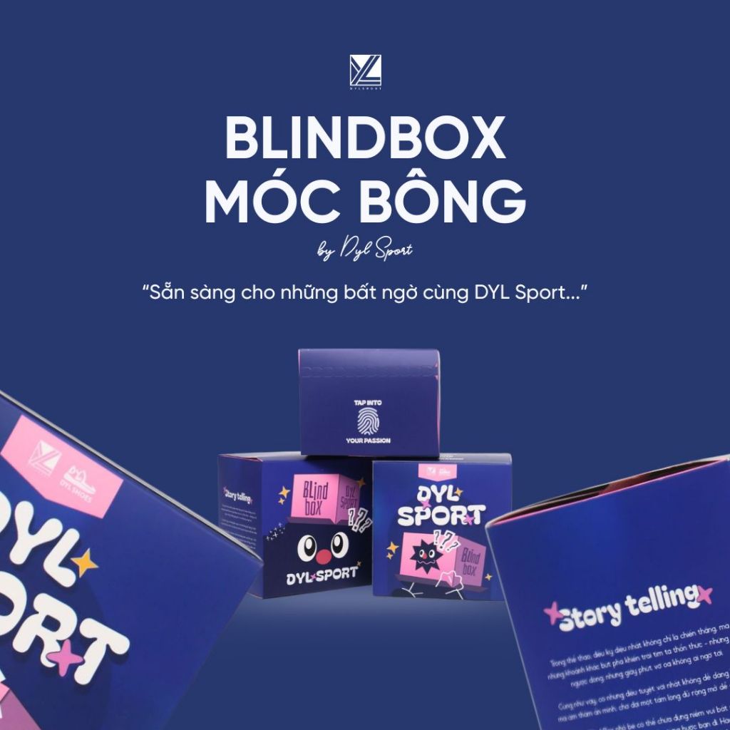 Blindbox móc bông DYL Sport - Hộp mù độc quyền DYL 50+ móc khoá dễ thương
