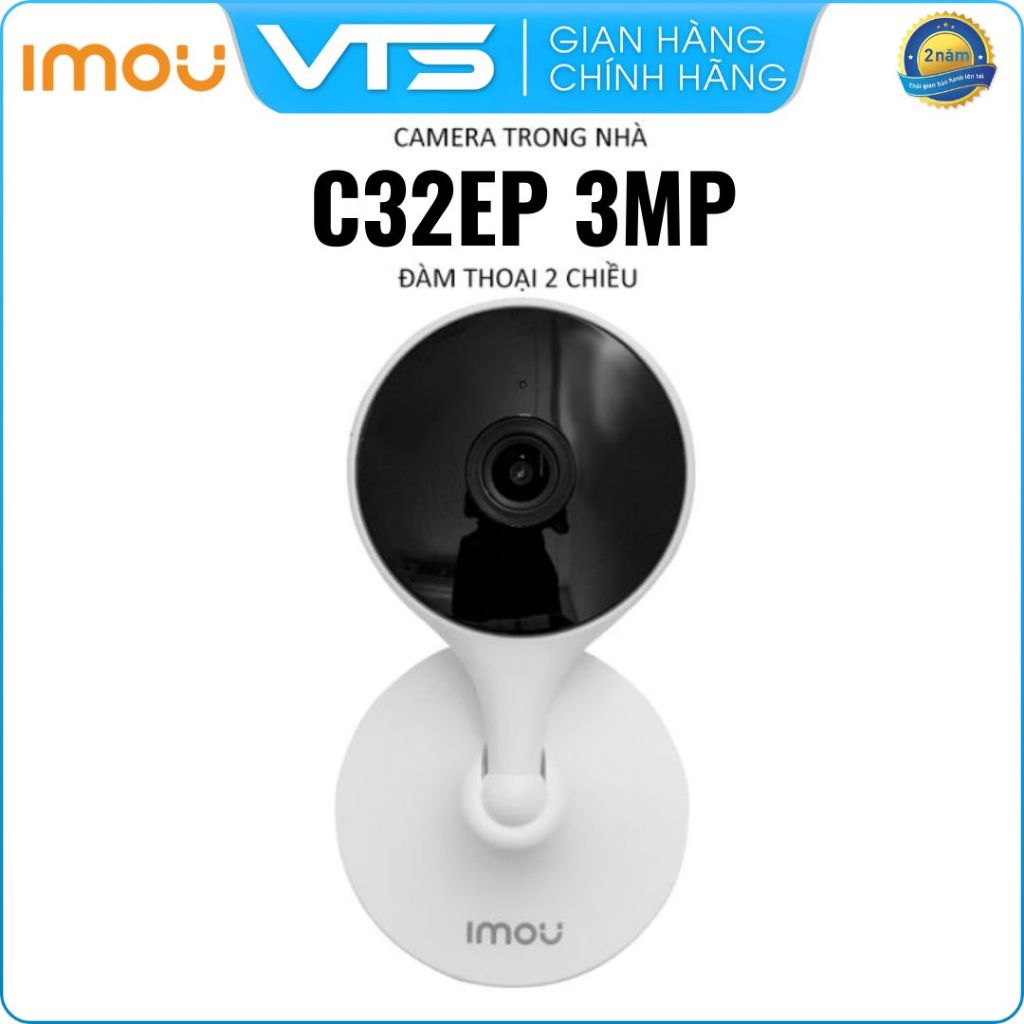 Camera Imou C32EP 3MP/ C32SP 3MP Góc Siêu Rộng, Chân Đế Nam Châm, Quan Sát Thông Minh, C22EP, C22SP 