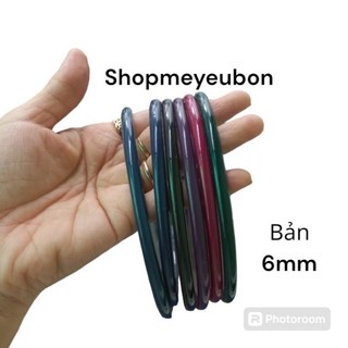 Combo 6 bờm cài tóc bản nhí màu đen (bản 6mm)