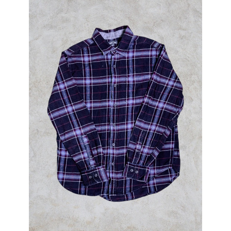 sơ mi flannel Eddie Bauer - size L
