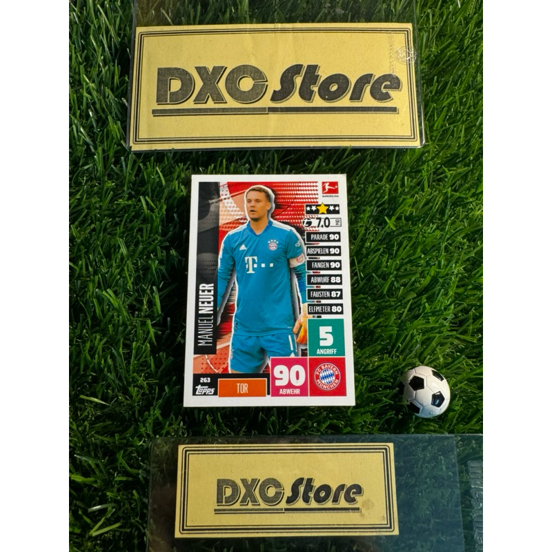 [ CHÍNH HÃNG ] - TOPPS MATCH ATTAX BUNDESLIGA 2021 - MANUEL NEUER (BAYERN MUNCHEN)