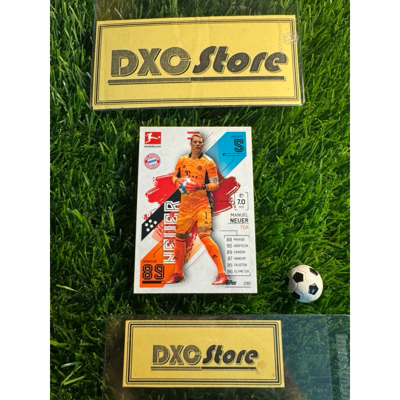 [ CHÍNH HÃNG ] - TOPPS MATCH ATTAX BUNDESLIGA 2022 - MANUEL NEUER (BAYERN MUNCHEN)