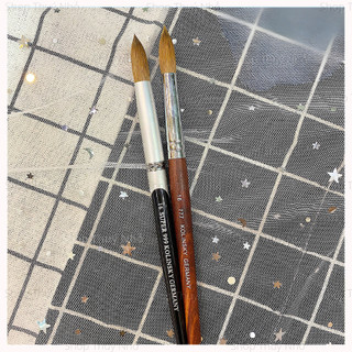 Cọ đắp bột lông chồn cao cấp số 16 dụng cụ làm móng tay chuyên nghiệp nghệ thuật nail