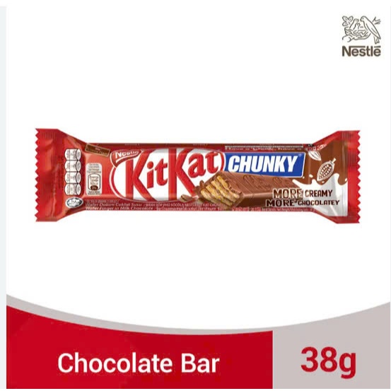 Combo 2 KitKat Chunky Chocolate 38g