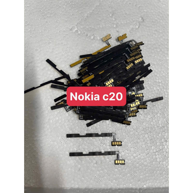 cáp nguồn + volume NOKIA C20