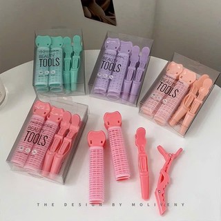 Kẹp mỏ vịt lô / lô uốn tóc phồng chân tóc Set kẹp làm tóc BULL.SHOP