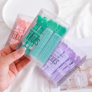 Kẹp mỏ vịt lô / lô uốn tóc phồng chân tóc Set kẹp làm tóc BULL.SHOP