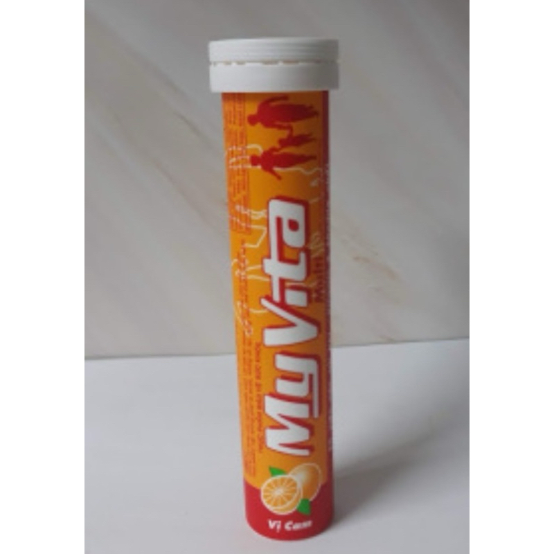 Viên sủi C Myvita - Hỗ trợ tăng sức đề kháng ( tuýp 20 viên )
