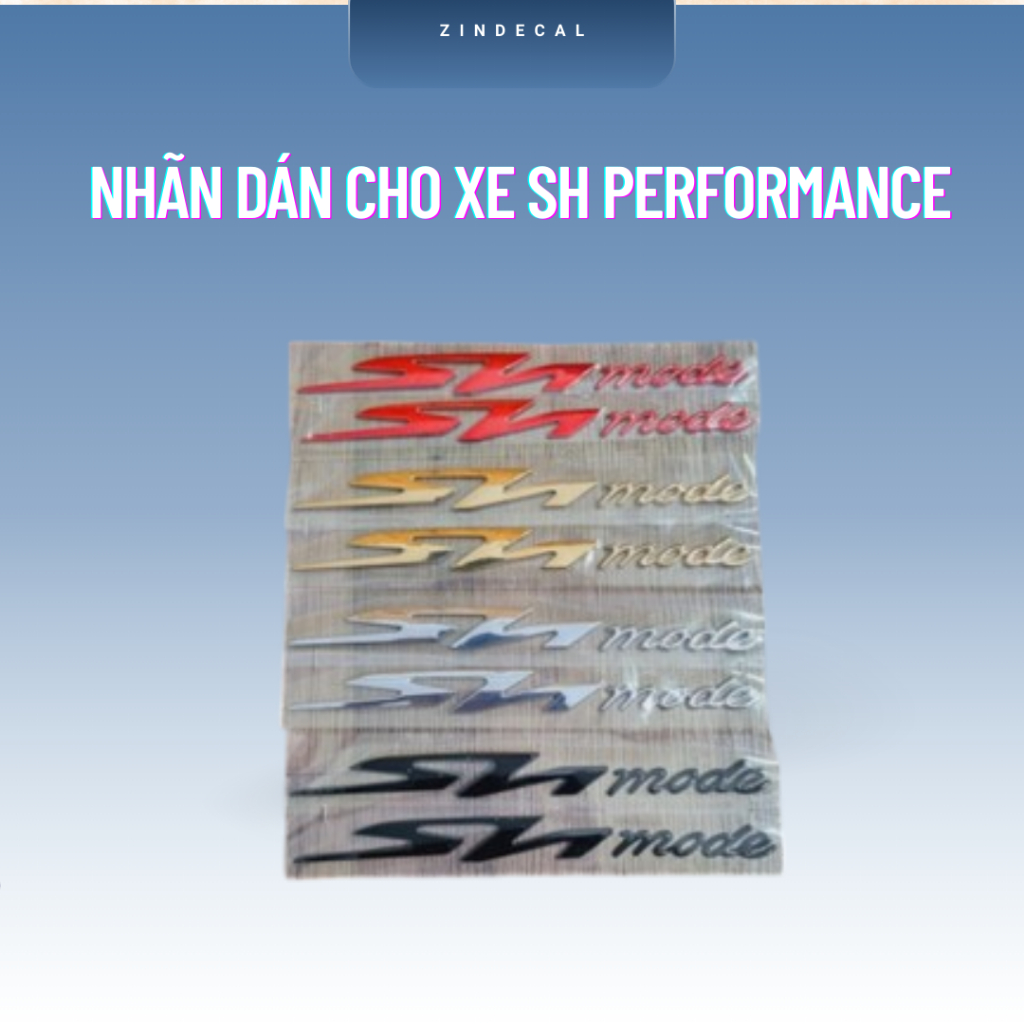 [ĐẶC BIỆT TEM SH MODE] TEM DÁN XE CHỮ SH MODE GIỐNG TEM ZIN HÀNG CHẤT LƯỢNG KEO SIÊU DÍNH (2020-2024