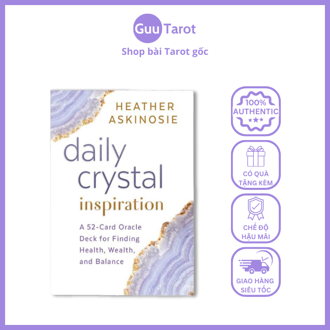 Bộ Bài Daily Crystal Inspiration Oracle (Guu Tarot Shop)