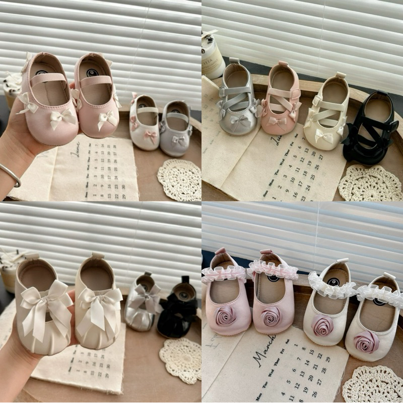 Tổng Hợp Giày Búp Bê Bé Gái – Giày Tập Đi Dễ Thương, Chống Trượt, Êm Chân Cho Bé