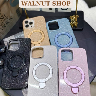 Ốp Lưng iPhone Nhũ Kim Tuyến Gắn iRing Từ Tính – Full Dòng iPhone || Gắn iRing Từ Tính, Hút Nam Châm Xe, Chống Sốc