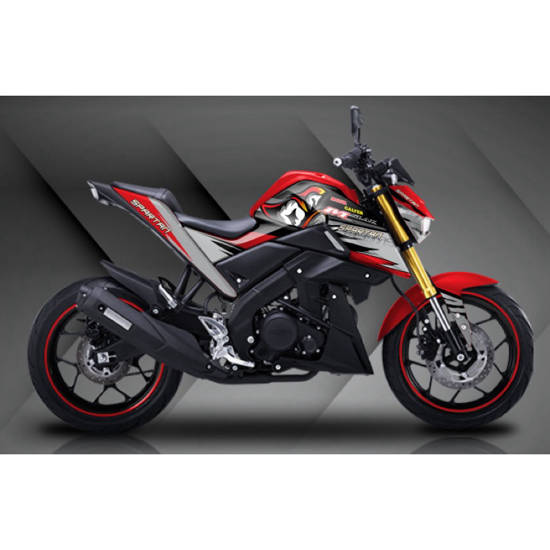 Tem trùm xe TFX đỏ đen , tem trùm xe , tem xe, tem dán xe máy đen