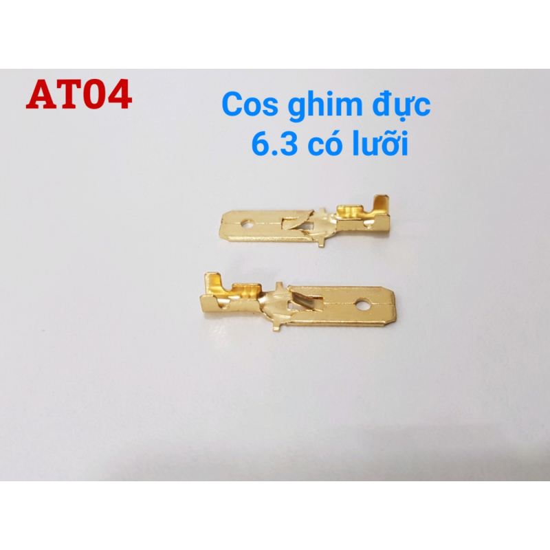 Cos ghim đực 6.3 _ AT04 ( 1 bịch 50 cái)