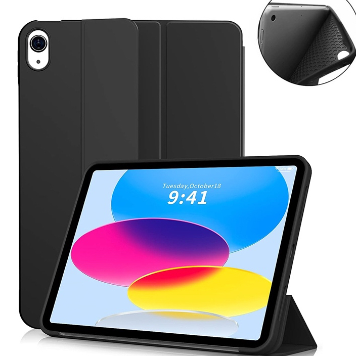 Bao Da IPad Gen 10/11 2022/2025/iPad mini 7/6 Zaki Basic Siêu Mỏng - Không Ngăn Đựng Bút (ĐEN)