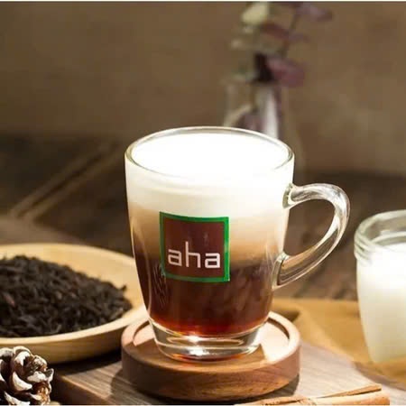 Bộ 6 Cốc thủy tinh có quai uống cafe trà nóng kèm đĩa kê chính hãng ThaiLan UG 343 UG 310 UG 325