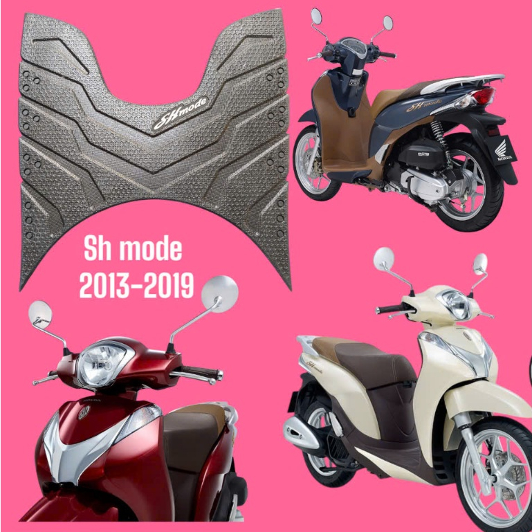 thảm lót sàn xe honda sh mode đời 2013-2019 sọc ,lót chân sh mode,thảm để chân sh mode 2013-2019,thả