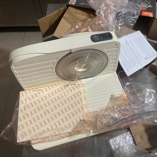 Máy cắt thịt, Máy thái thịt đông lạnh, Máy thái thực phẩm cao cấp gấp gọn RAF 150W [BH 12 Tháng]