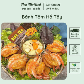 [HỎA TỐC SG] Bánh Tôm Hồ Tây, Đặc sản Hà Nội, thơm ngon, chất lượng kèm nước chấm (10 bánh)